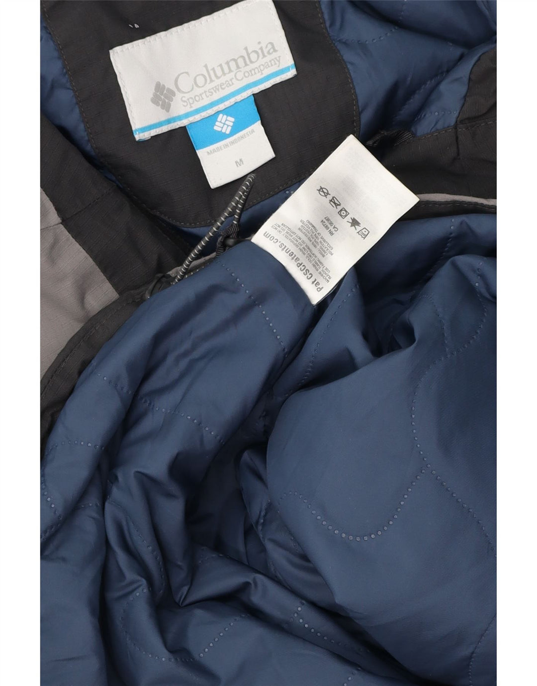 Ανδρικό μπουφάν με κουκούλα Columbia UK 38 Medium Grey Colourblock