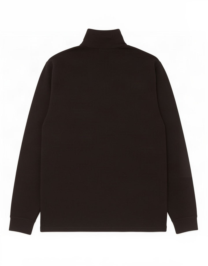 Brugi Ανδρικό φερμουάρ Fleece Jumper XL Μαύρο Πολυεστέρας