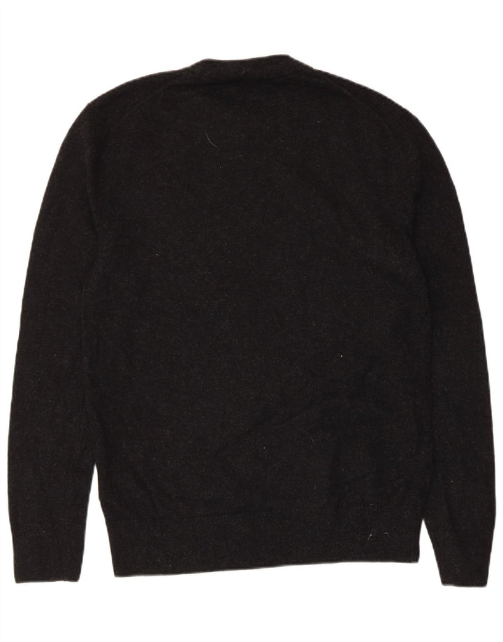 Γυναικείο πουλόβερ Cos Crew Neck Jumper UK 10 Small Black Wool