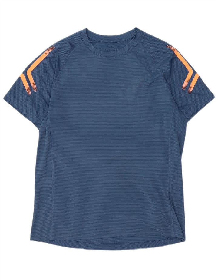 ASICS Ανδρικό T-Shirt Top Small Blue Polyester