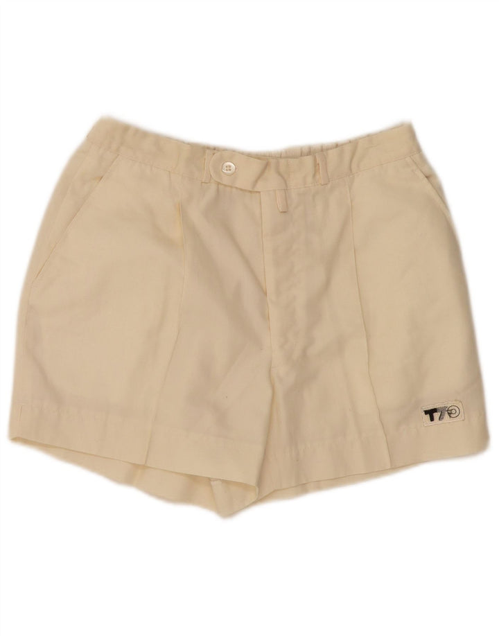 Γυναικείο σορτς chino VINTAGE W28 Medium Off White