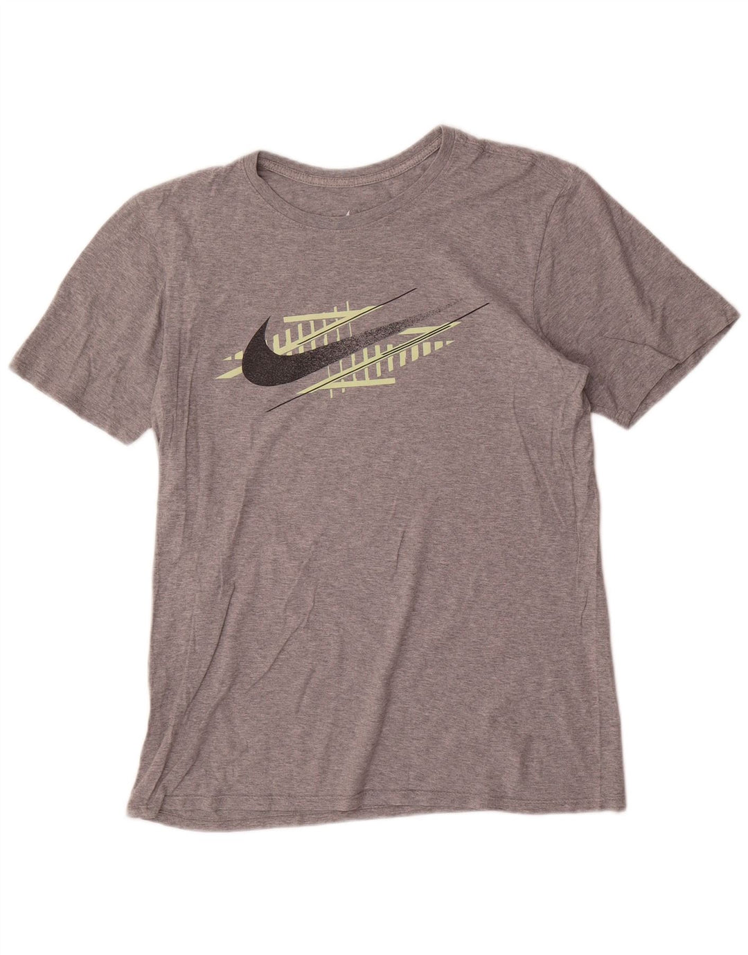 Nike Ανδρικό Μπλουζάκι Graphic Τοπ Μεσαίο Γκρι Βαμβάκι