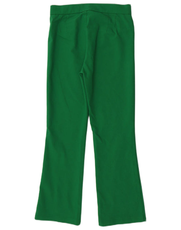 Zara Γυναικείο ίσιο casual παντελόνι Small W26 L26 Green