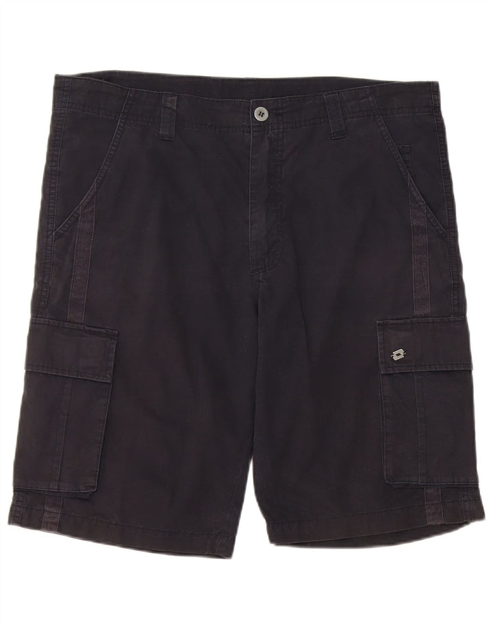 Lotto Ανδρικό σορτς Cargo W36 Μεγάλο Navy Blue από βαμβάκι