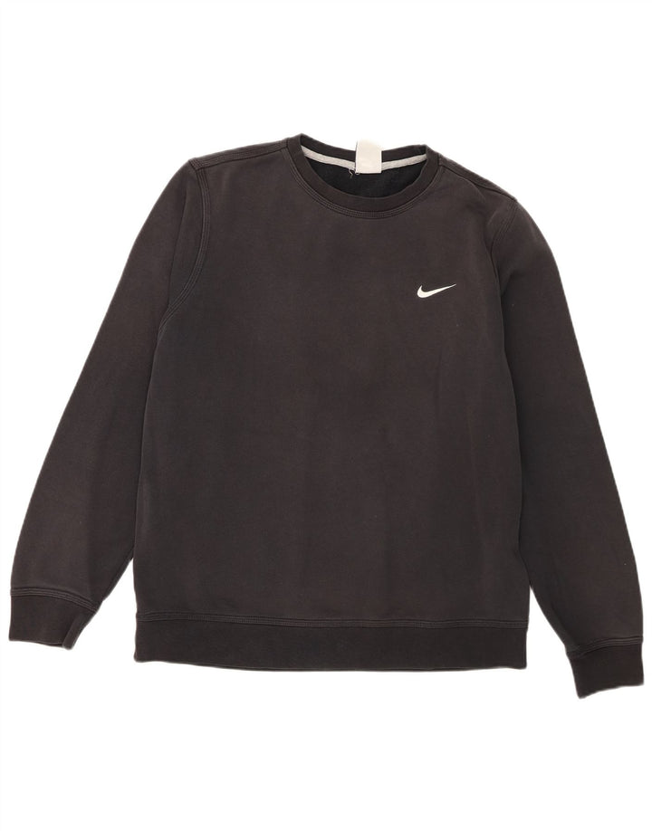 Ανδρικό φούτερ Nike Jumper μεγάλο μαύρο βαμβακερό