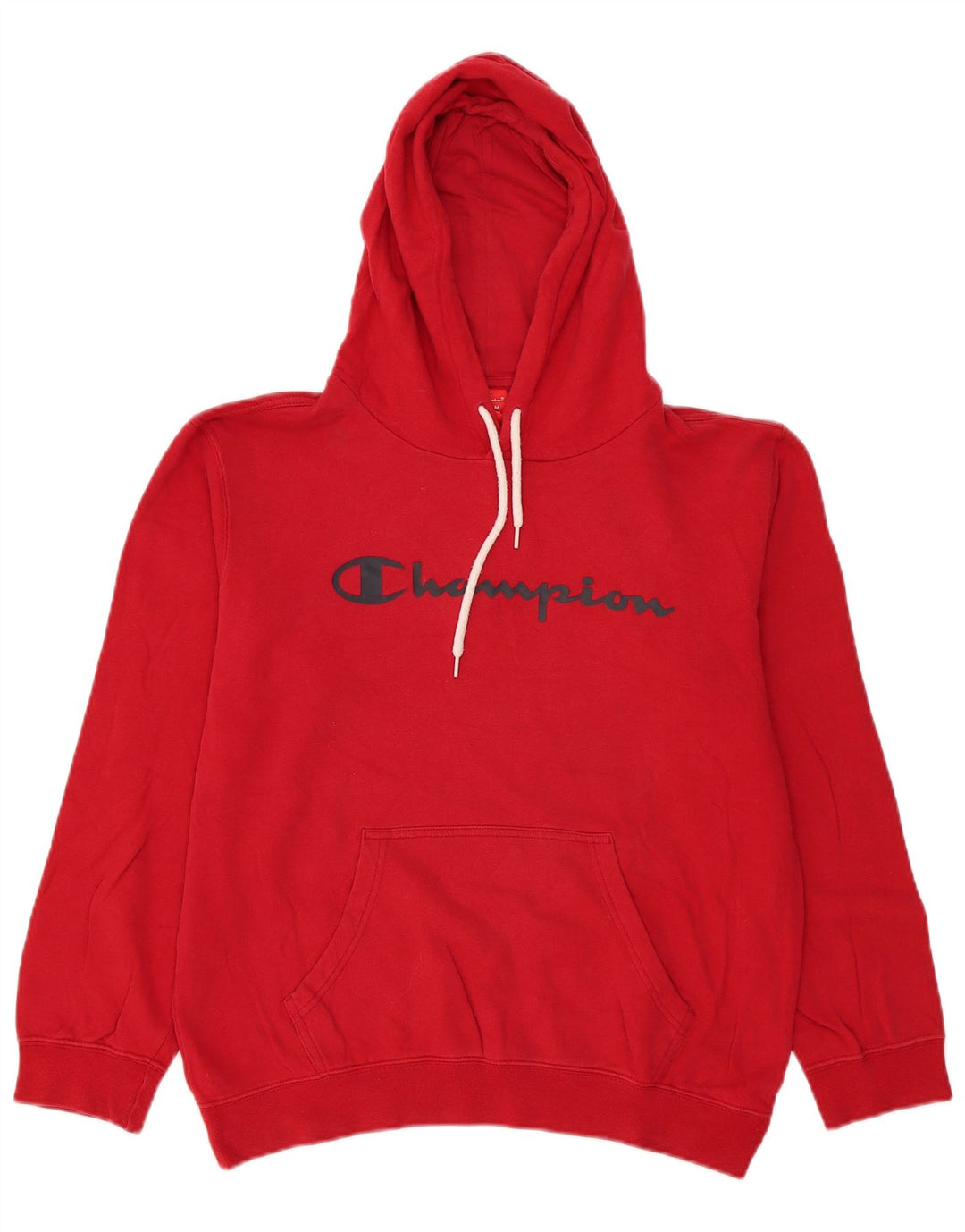 Ανδρικό Champion Graphic Hoodie Jumper Μεσαίο κόκκινο βαμβακερό