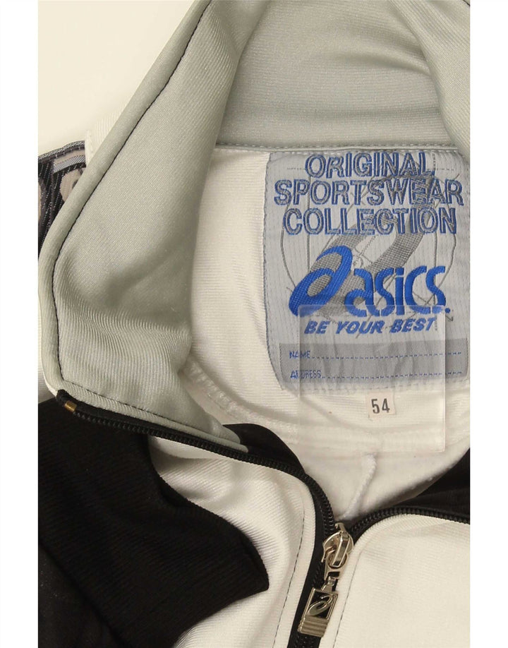 Ανδρική φόρμα γραφικών Asics Top Jacket IT 54 XL Black Colourblock
