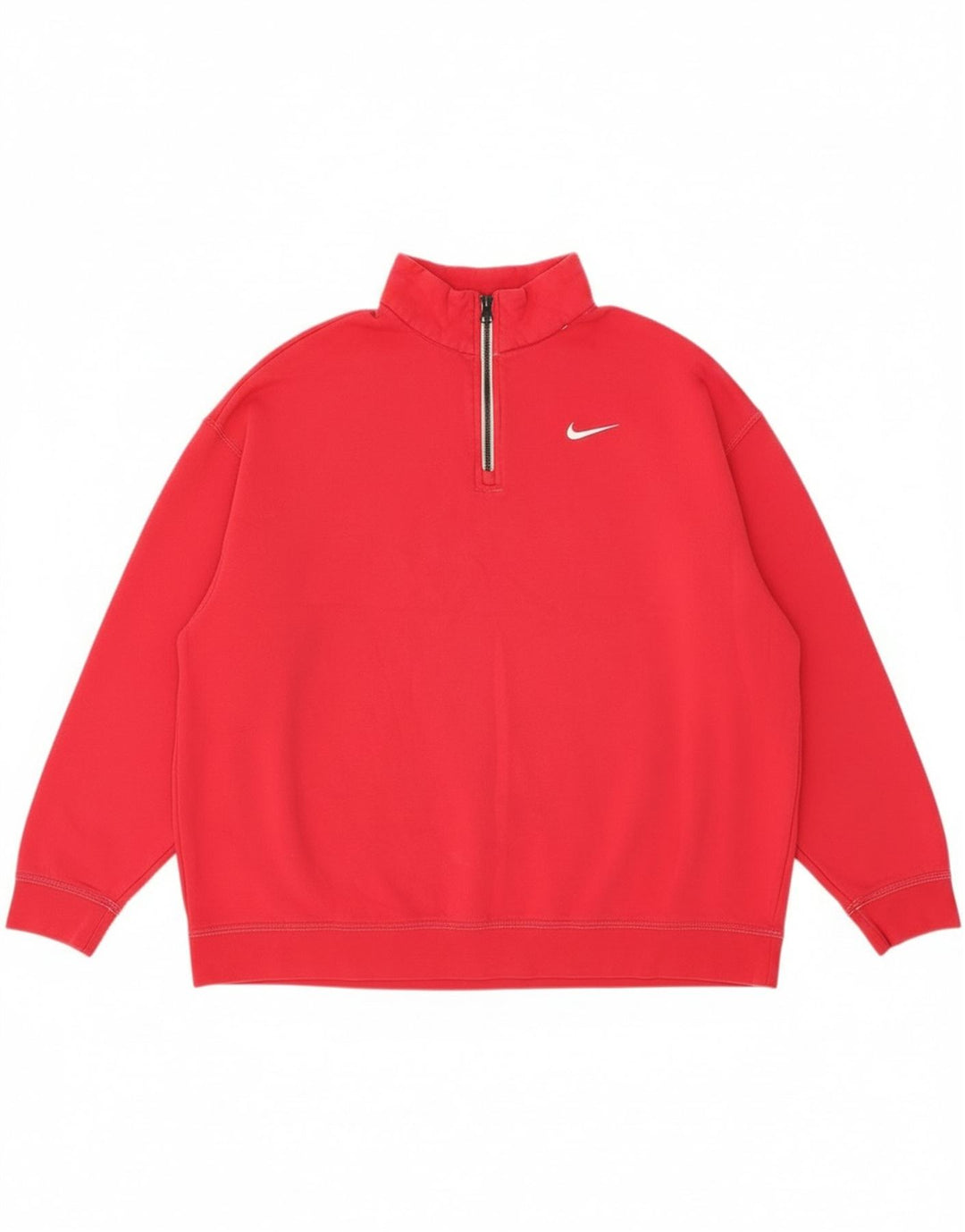 Γυναικεία φούτερ με φερμουάρ Nike Jumper UK 14 Μεσαίο ροζ βαμβακερό