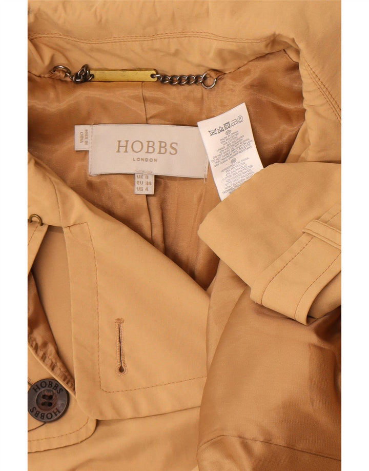 Hobbs Γυναικεία καμπαρντίνα UK 8 Small Beige Polyester