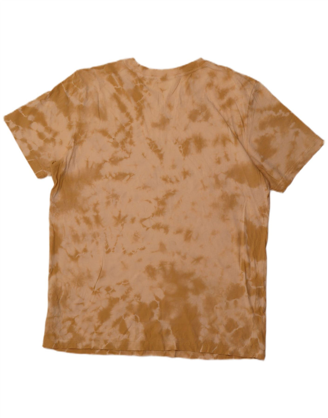 THE NORTH FACE Ανδρικό T-Shirt Top XL Brown Tie Dye Cotton