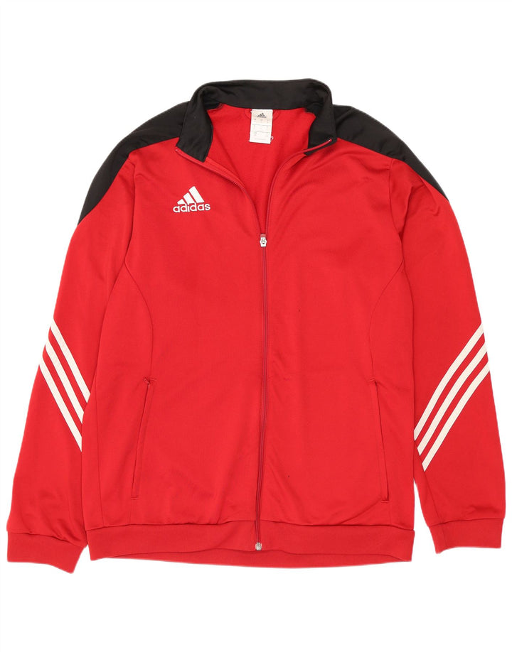 Ανδρική αθλητική φόρμα Adidas Top Jacket μεγάλο κόκκινο πολυεστέρα