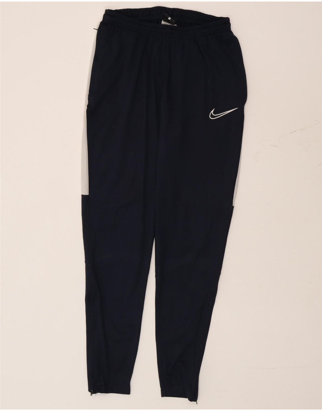 Ανδρικό παντελόνι αθλητικής φόρμας Nike Dri Fit Μικρό μπλε Navy Colorblock Πολυεστέρας