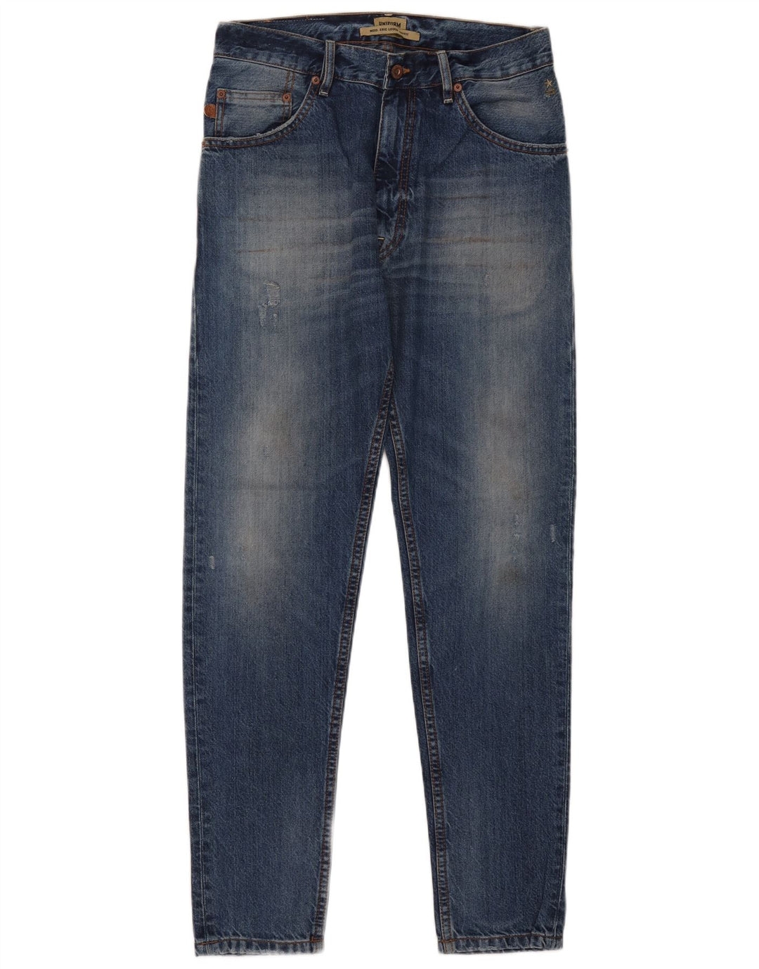 UNIFORM Ανδρικό Distressed Loose Jeans W30 L30 Blue