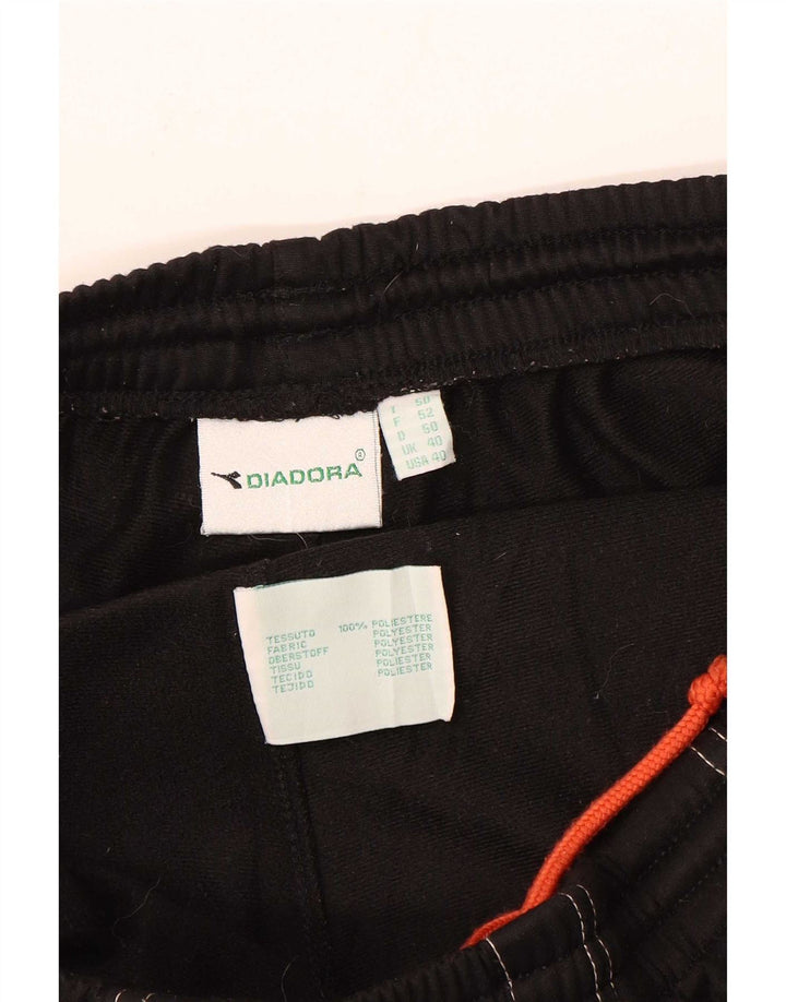 Diadora Ανδρική φόρμα Cargo Παντελόνι UK 40 Medium Μαύρο Πολυεστέρας