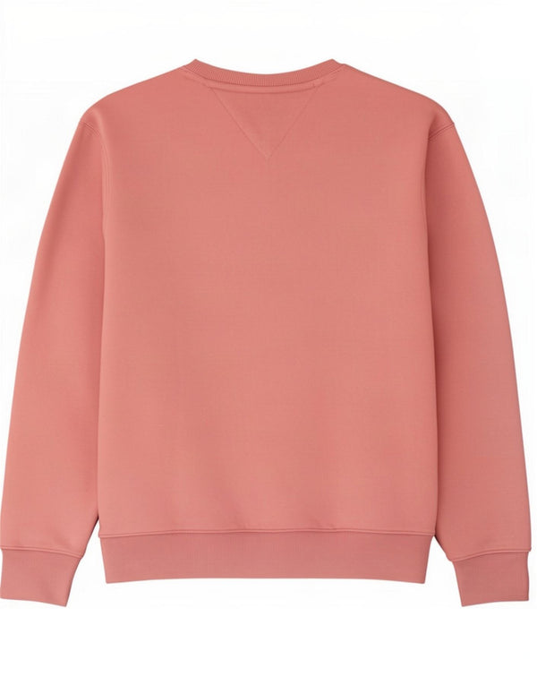 Ανδρικό φούτερ Tommy Hilfiger Jumper μεγάλο ροζ βαμβακερό