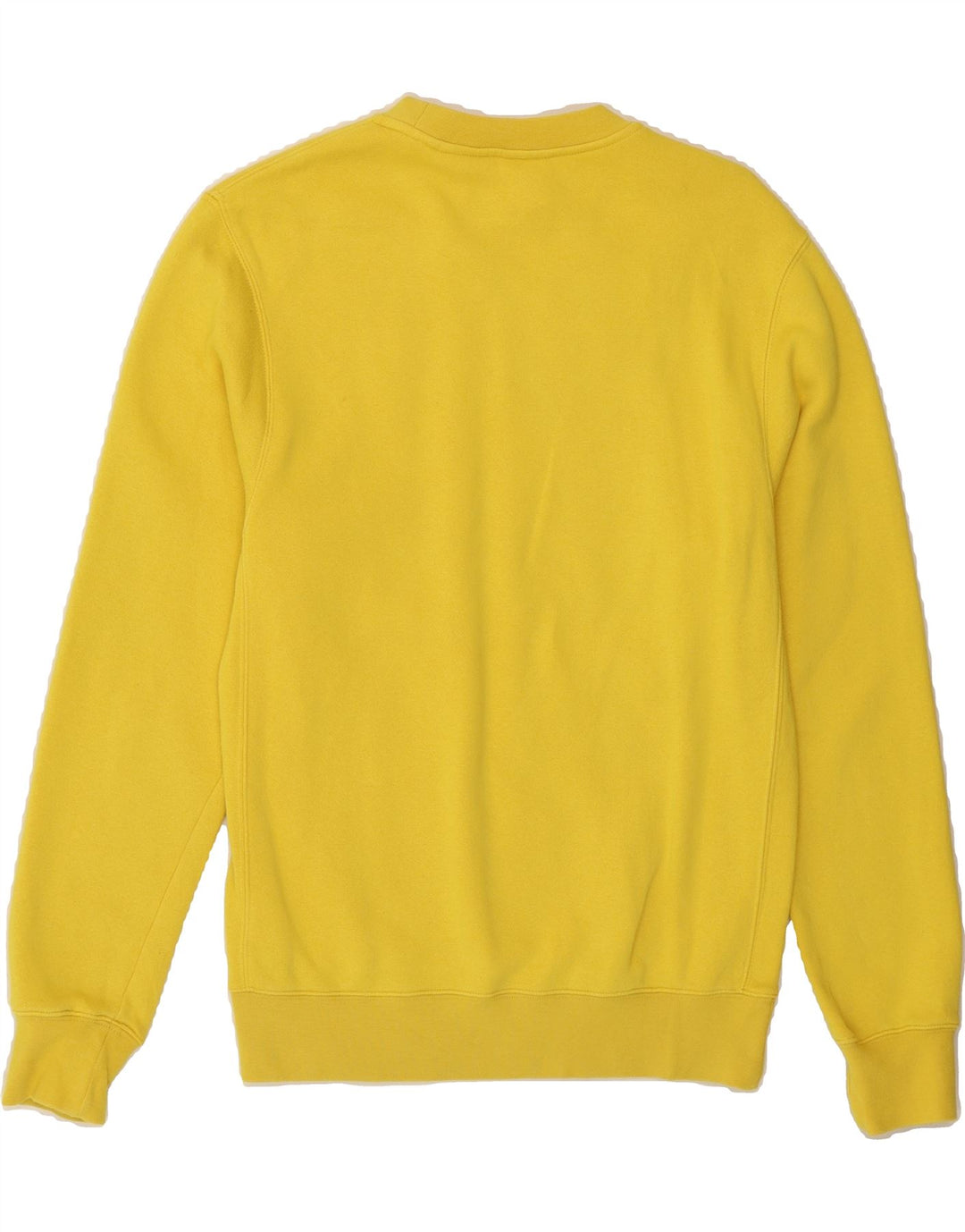 NIKE Mens Sweatshirt Jumper XS Yellow Cotton Vintage Nike and Second-Hand Nike from Messina Hembry 
