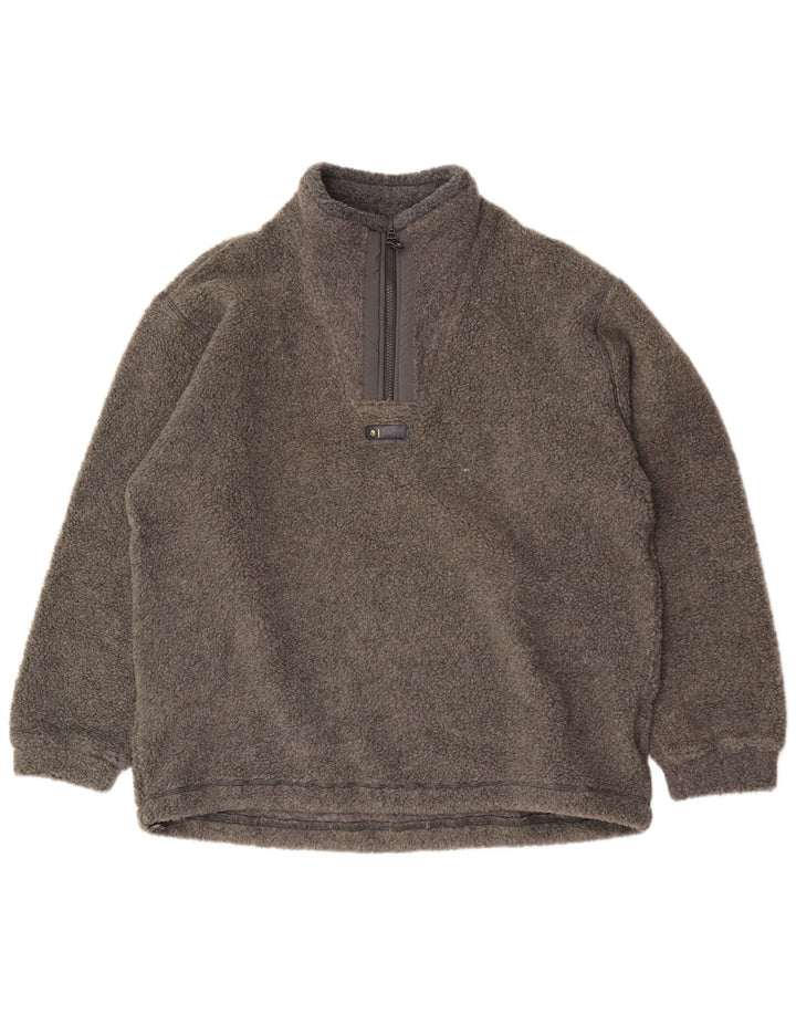Invicta Ανδρικό φερμουάρ Fleece Jumper XL Grey Polyester