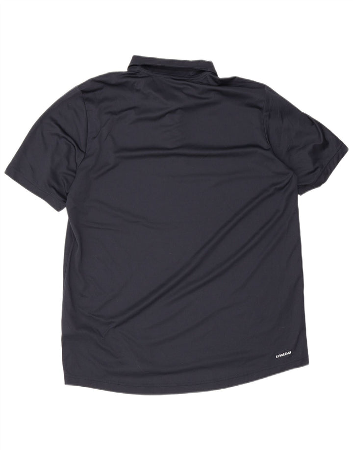 Adidas Ανδρικό πουκάμισο Aeroready Polo Μεγάλο Navy Blue Polyester