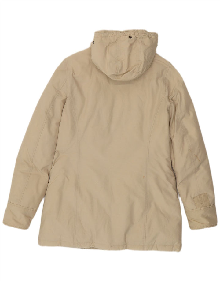 Woolrich Γυναικείο παλτό με κουκούλα UK 14 Medium Off White