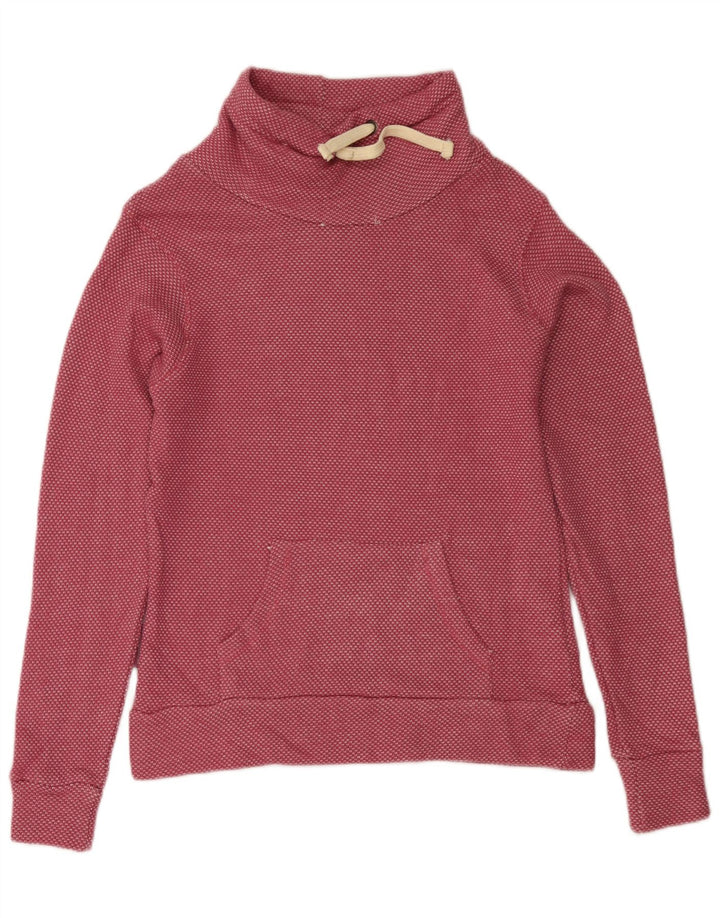 Mountain Warehouse Γυναικεία Φούτερ Jumper UK 8 Small Pink Cotton