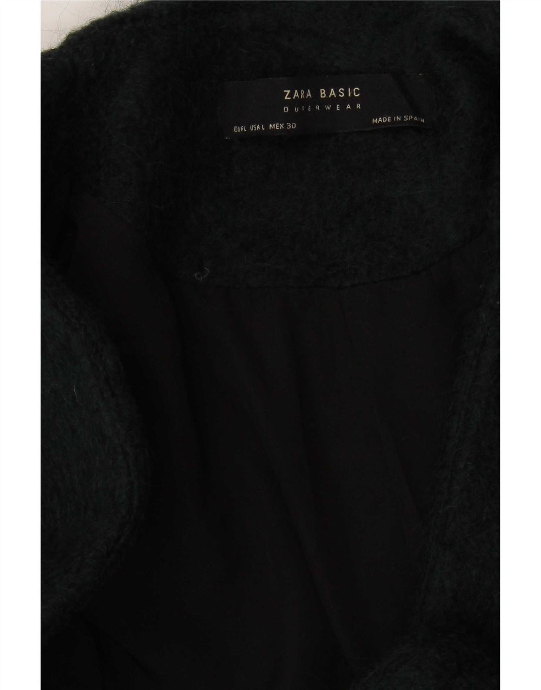 Zara Γυναικείο Παλτό UK 16 Large Green