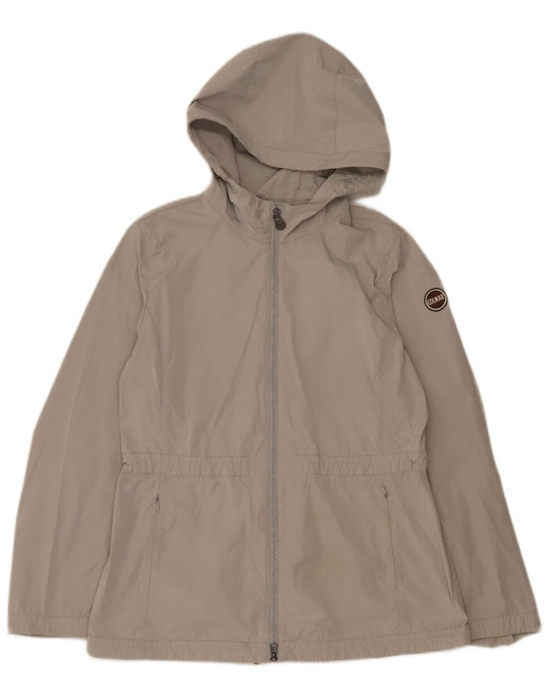 Colmar Γυναικείο Μπουφάν με κουκούλα αντιανεμικό IT 48 XL Γκρι Πολυεστέρας