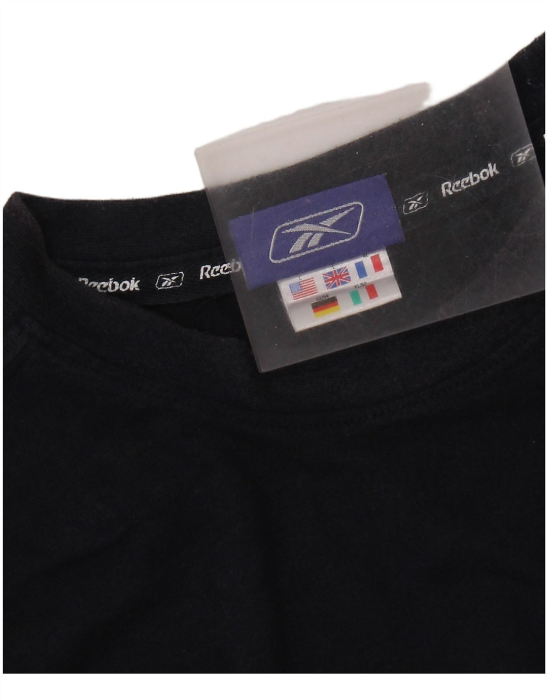 Ανδρικό T-Shirt REEBOK Top Large Navy Blue