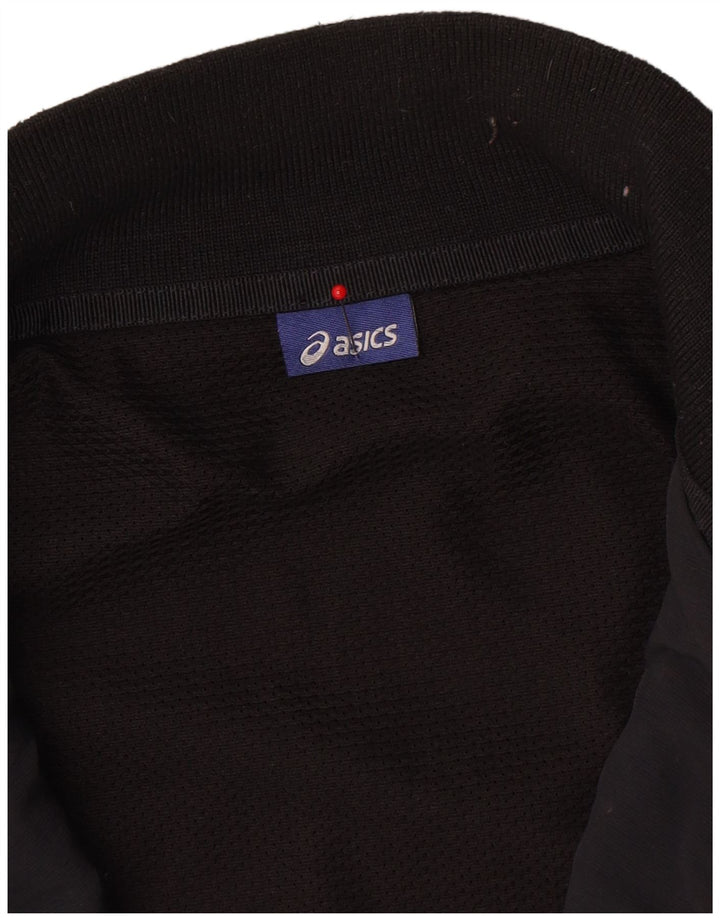 Ανδρική φόρμα Asics Top Jacket Large Black Colourblock Polyamide