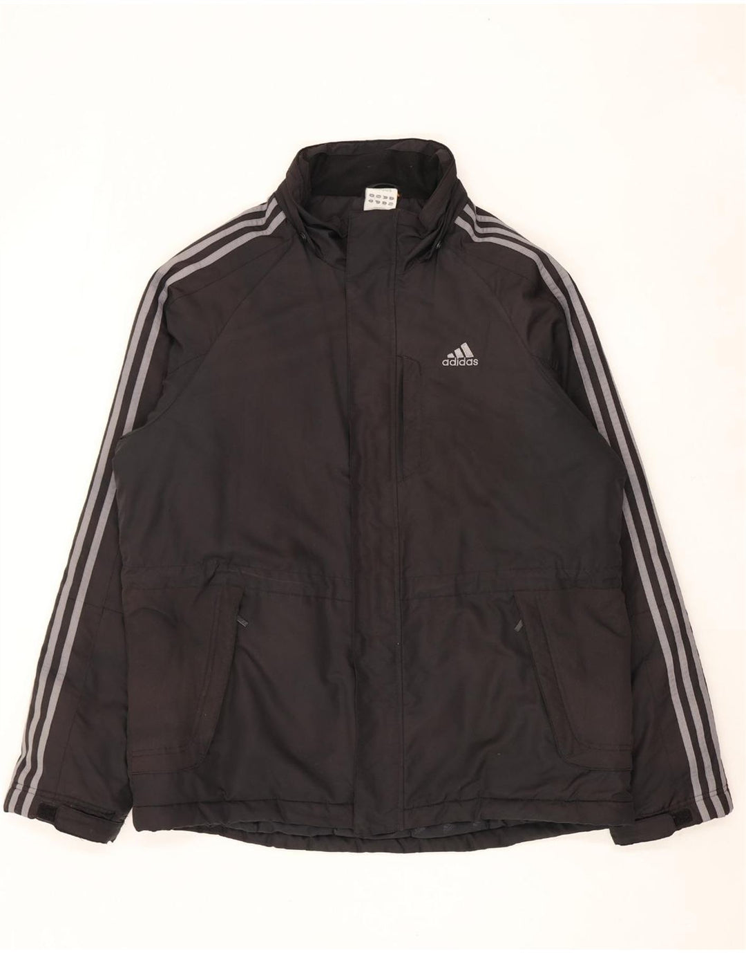 Ανδρικό μπουφάν ADIDAS Windbreaker UK 40 Large Black Polyester