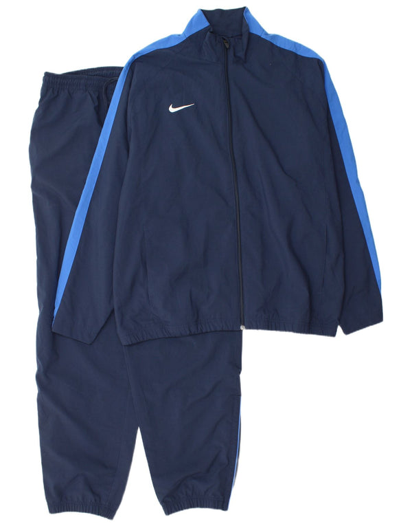 Ανδρική φόρμα Nike UK 44/46 XL Navy Blue Colorblock Πολυεστέρας