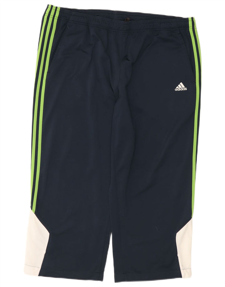 Ανδρική φόρμα Adidas Capri Παντελόνι 2XL Navy Blue Colorblock Πολυεστέρας