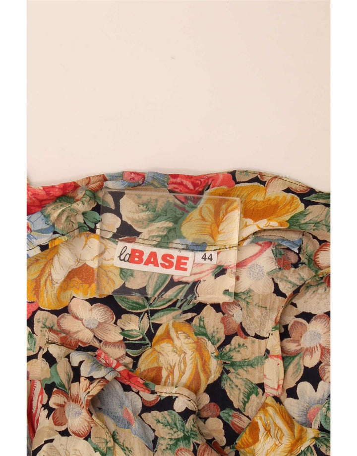 Vintage Γυναικείο Playsuit IT 44 Medium Πολύχρωμο Floral