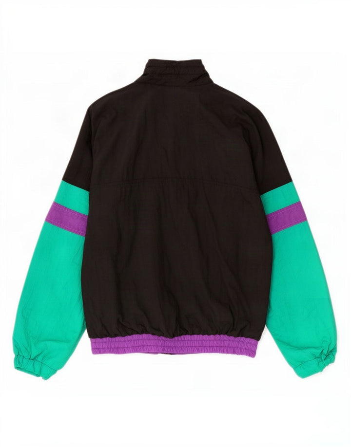 Ανδρική φόρμα Vintage Top Jacket Μεγάλο πολύχρωμο Colourblock Πολυαμίδιο