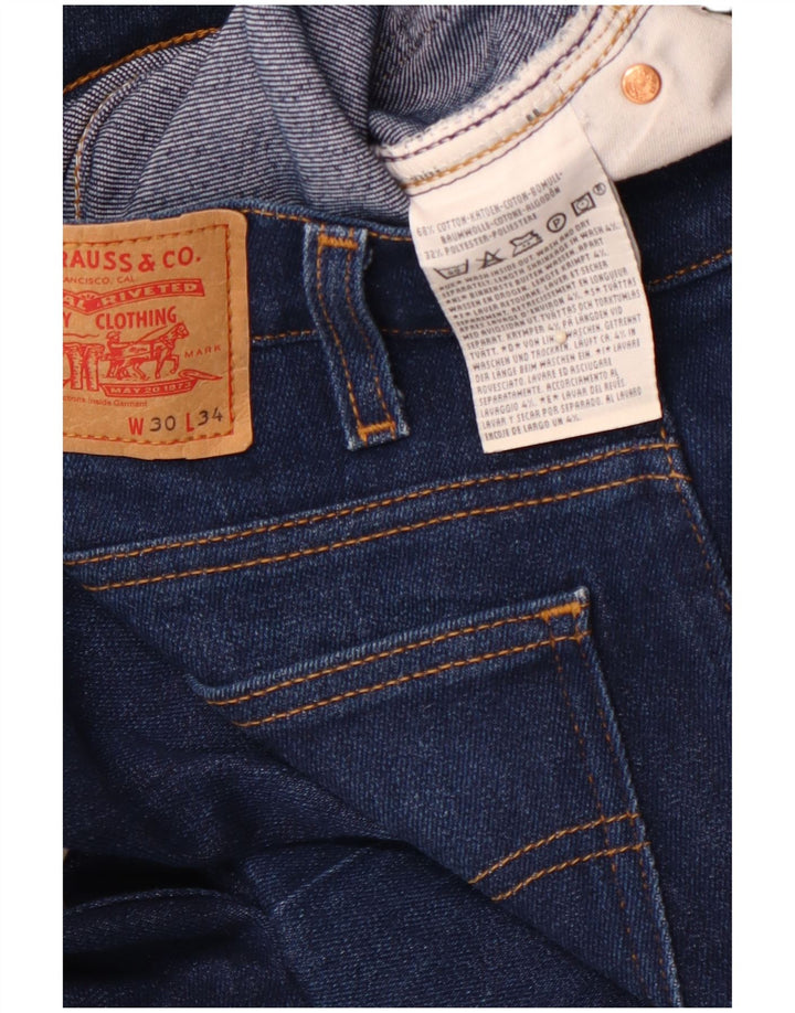 Ανδρικό τζιν LEVI'S Flared W30 L30 Blue Cotton