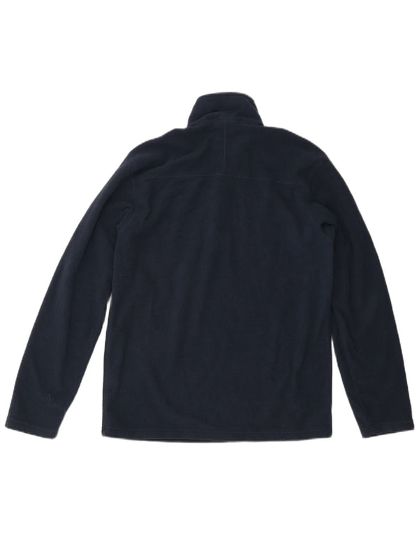 THE NORTH FACE Ανδρικό φερμουάρ Fleece Jumper Μικρό Navy Blue Polyester