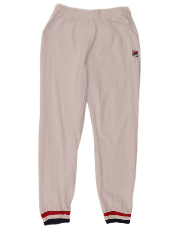 Fila Γυναικεία φόρμα παντελόνι Joggers UK 12 Medium White Colourblock