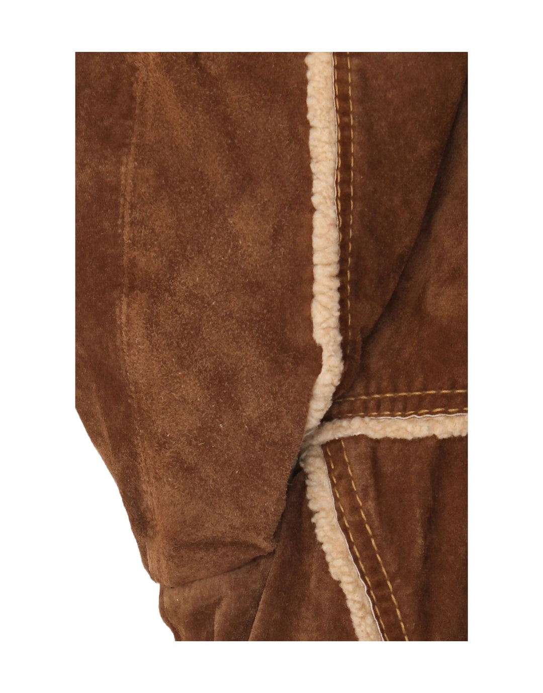 Γυναικείο Shearling Jacket Conbipel IT 48 XL Καφέ Δερμάτινο