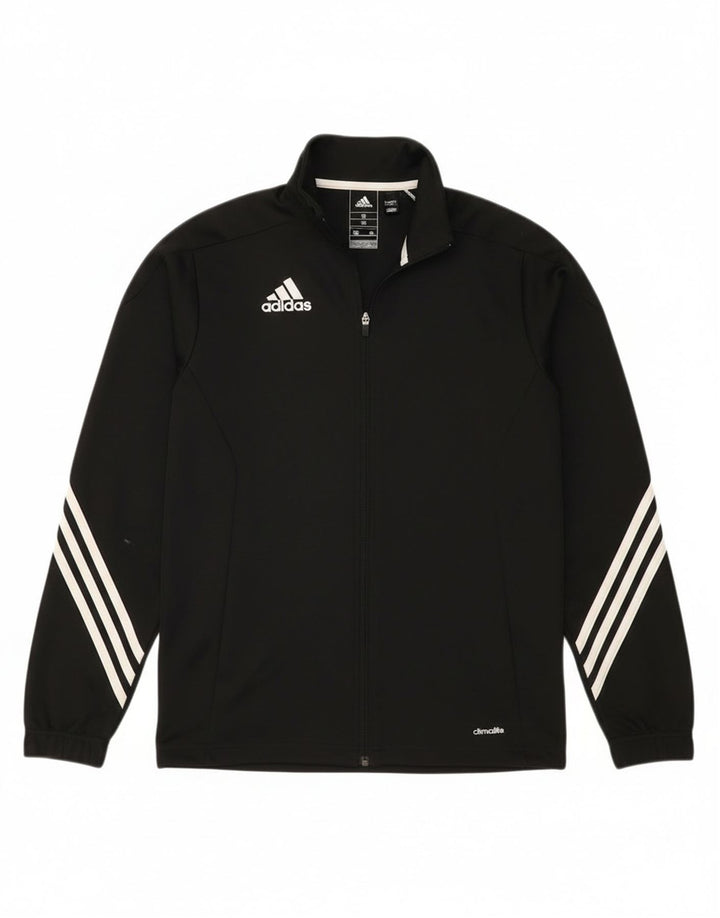 Ανδρική φόρμα Adidas Climalite Top Jacket Μικρό Μαύρο Πολυεστέρα