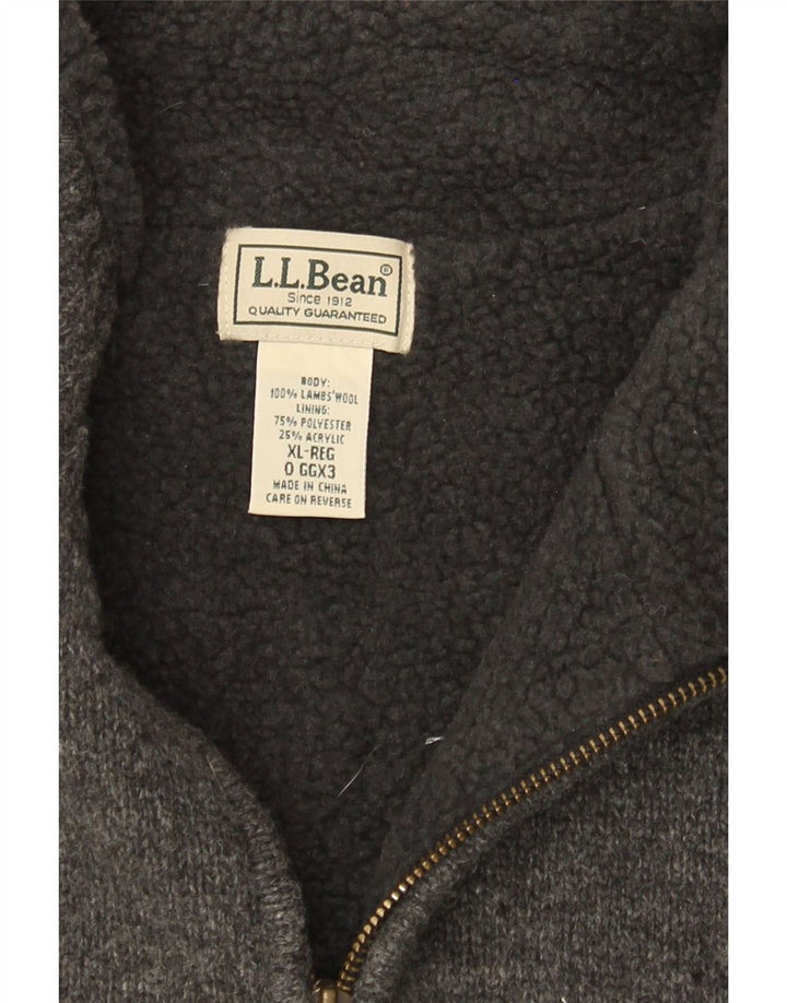 Ανδρικό Αμάνικο Ζακέτα L.L.Bean XL Γκρι μαλλί