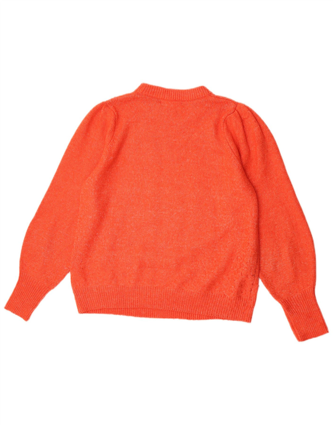 Marks & Spencer Γυναικείο πουλόβερ με λαιμόκοψη UK 16 Large Orange