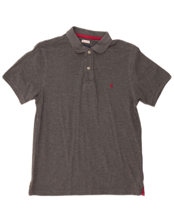 JOULES Ανδρικό πουκάμισο Polo Classic Fit Μικρό Γκρι βαμβακερό