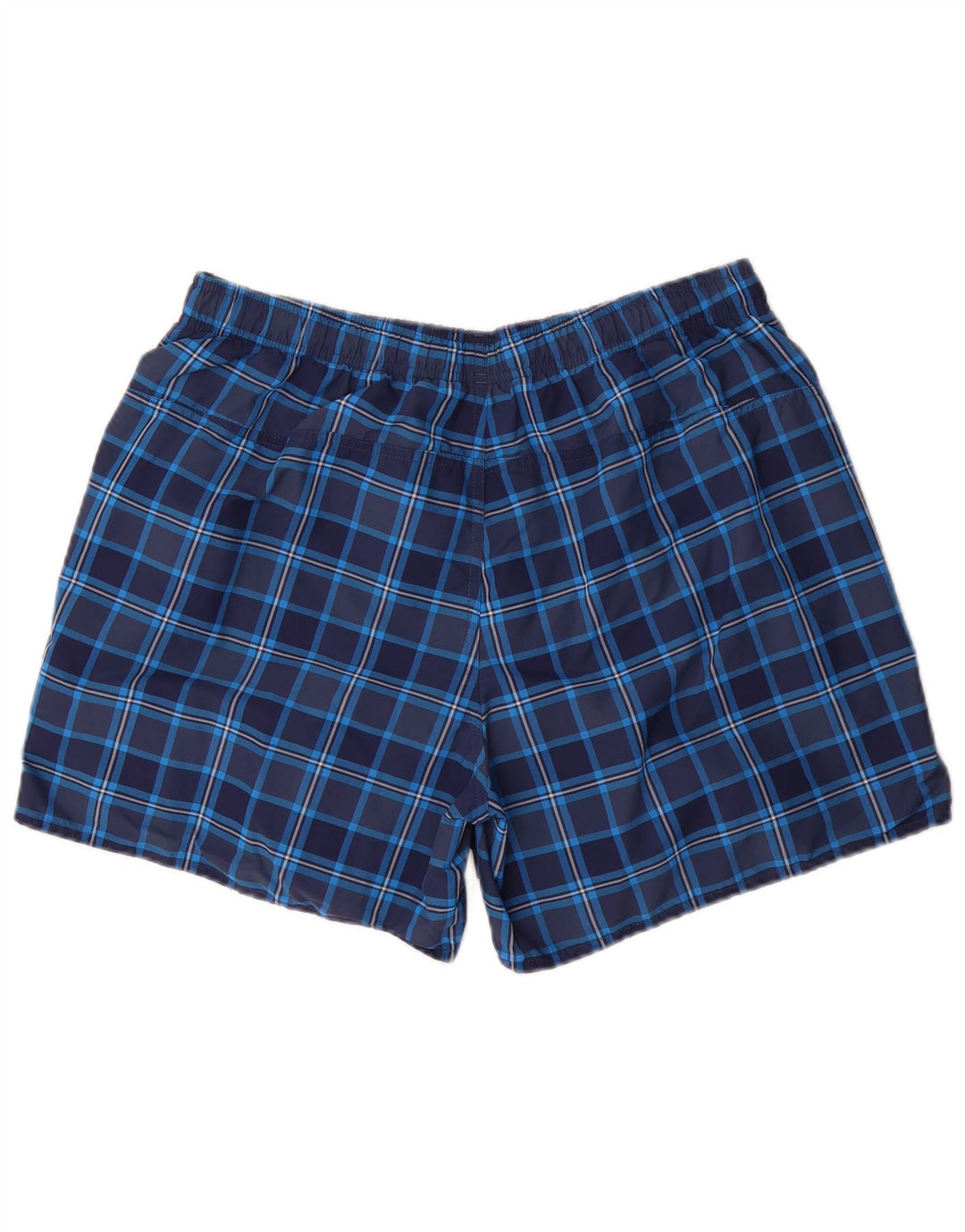 Ανδρικό αθλητικό σορτς Adidas Large Navy Blue Check Nylon
