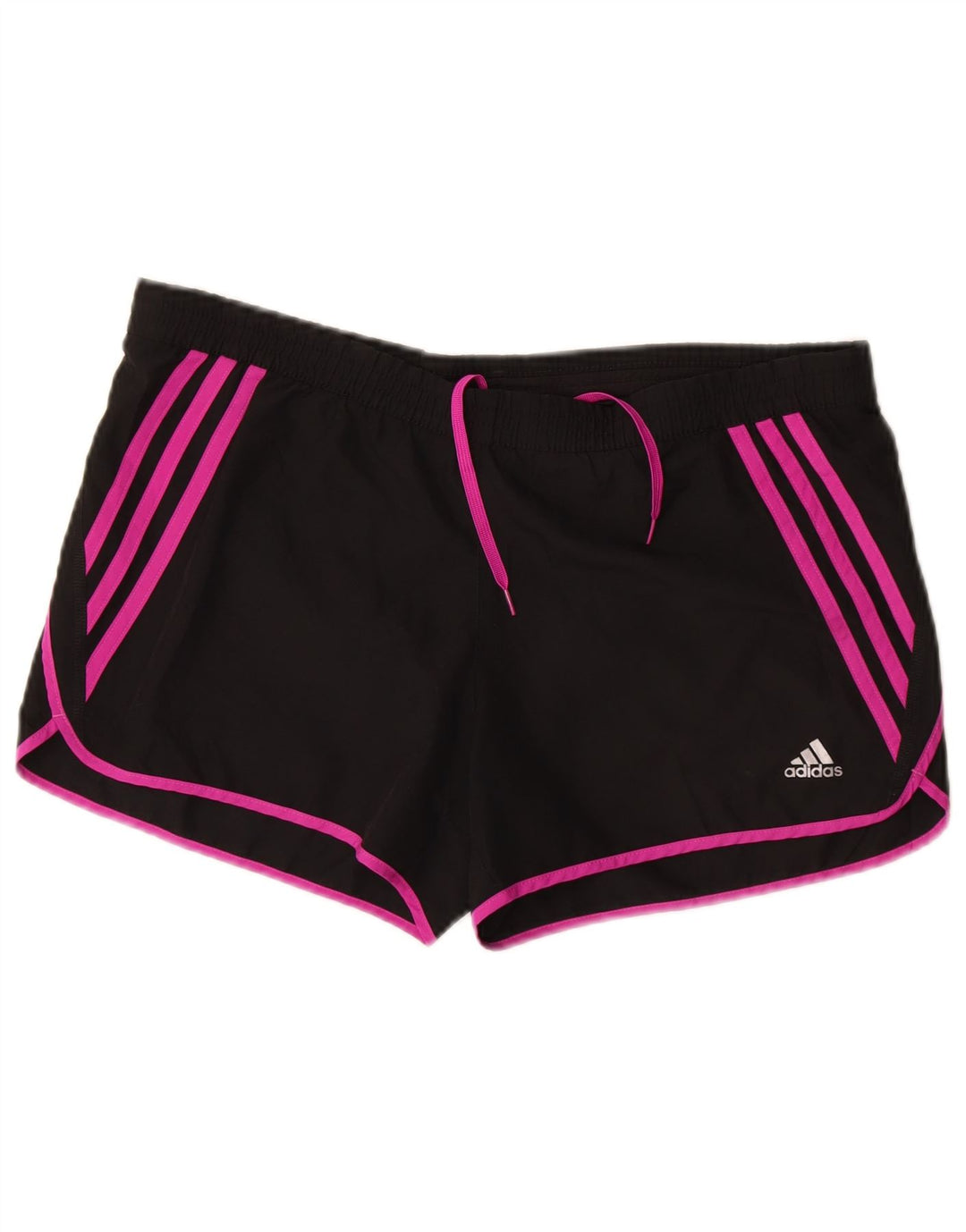 Γυναικείο αθλητικό σορτς Adidas Climalite UK 10 Small μαύρο πολυεστέρα
