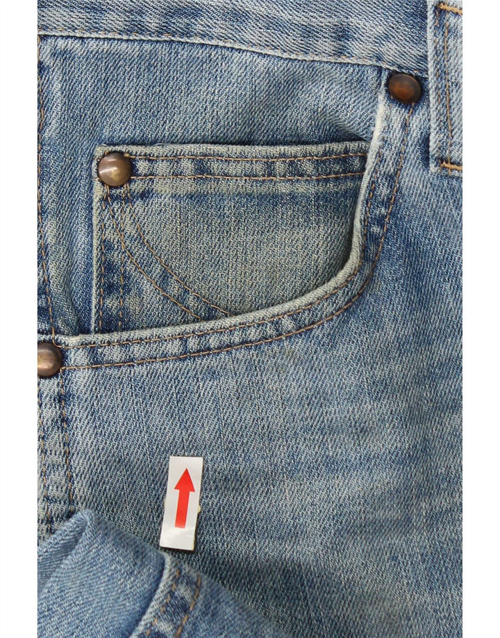 Ανδρικό τζιν Wrangler ίσιο W36 L30 Μπλε βαμβακερό