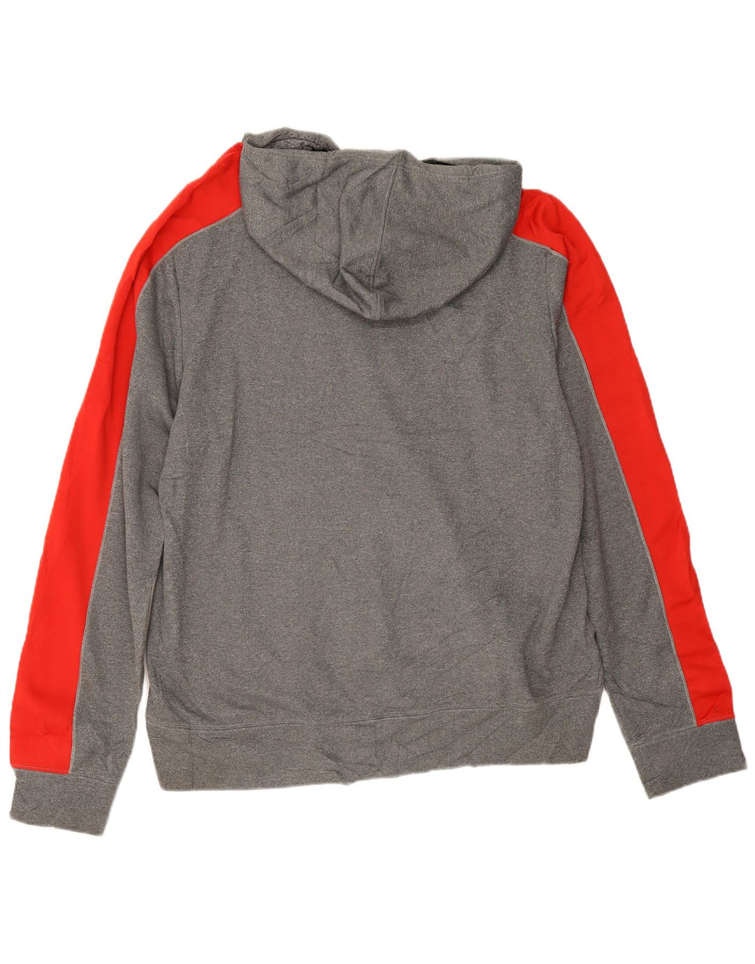 Ανδρικά γραφικά κουκούλα Fila 2XL Grey Colourblock Polyester