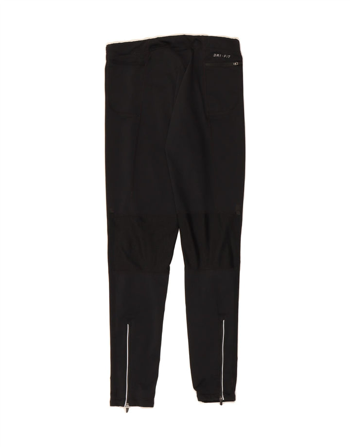 NIKE Womens Dri Fit Leggings UK 12  Medium  Black Polyester Vintage Nike and Second-Hand Nike from Messina Hembry 