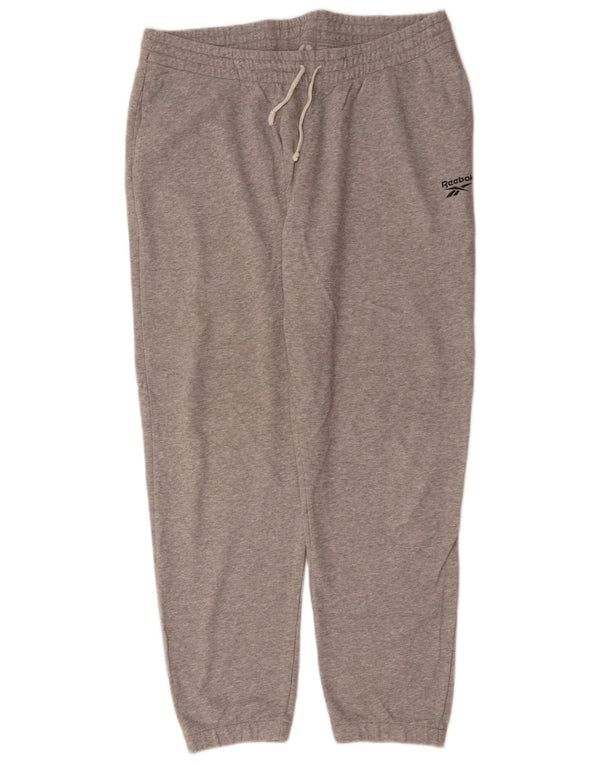 Ανδρική φόρμα Reebok Παντελόνι Joggers XL Γκρι βαμβακερό