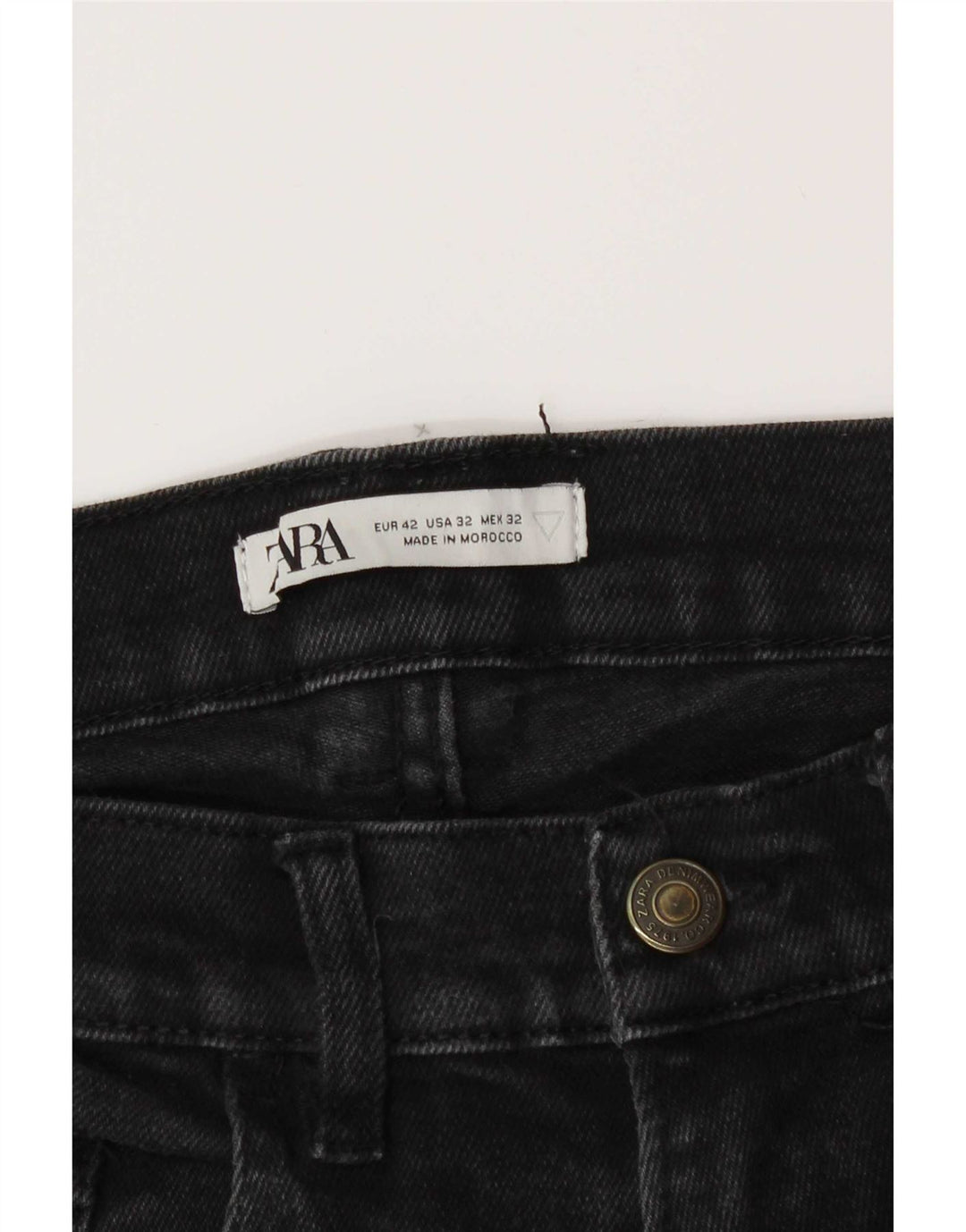 Zara Ανδρικό Slim Jeans EU 42 Large W32 L30 Grey