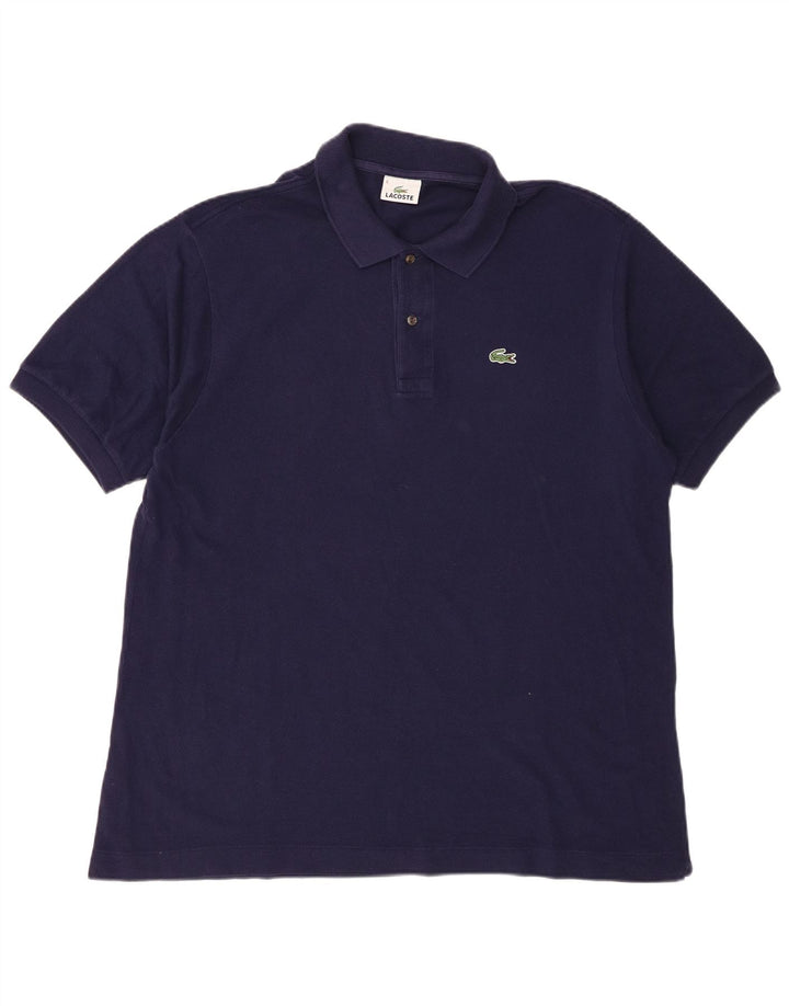 Ανδρικό μπλουζάκι πόλο LACOSTE, νούμερο 6 XL, Navy Blue, βαμβακερό