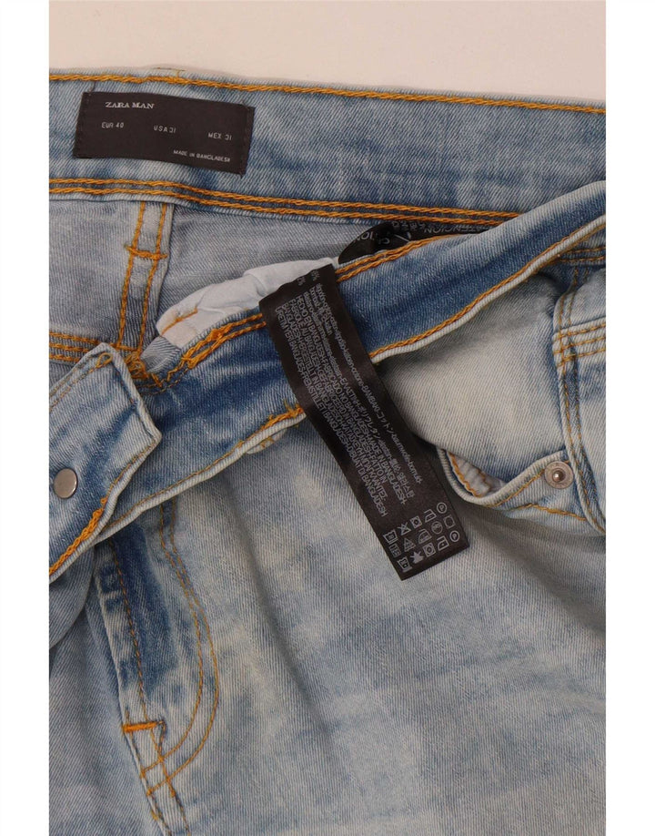 Zara Ανδρικό Slim Jeans EU 40 Medium W31 L26 Blue Cotton